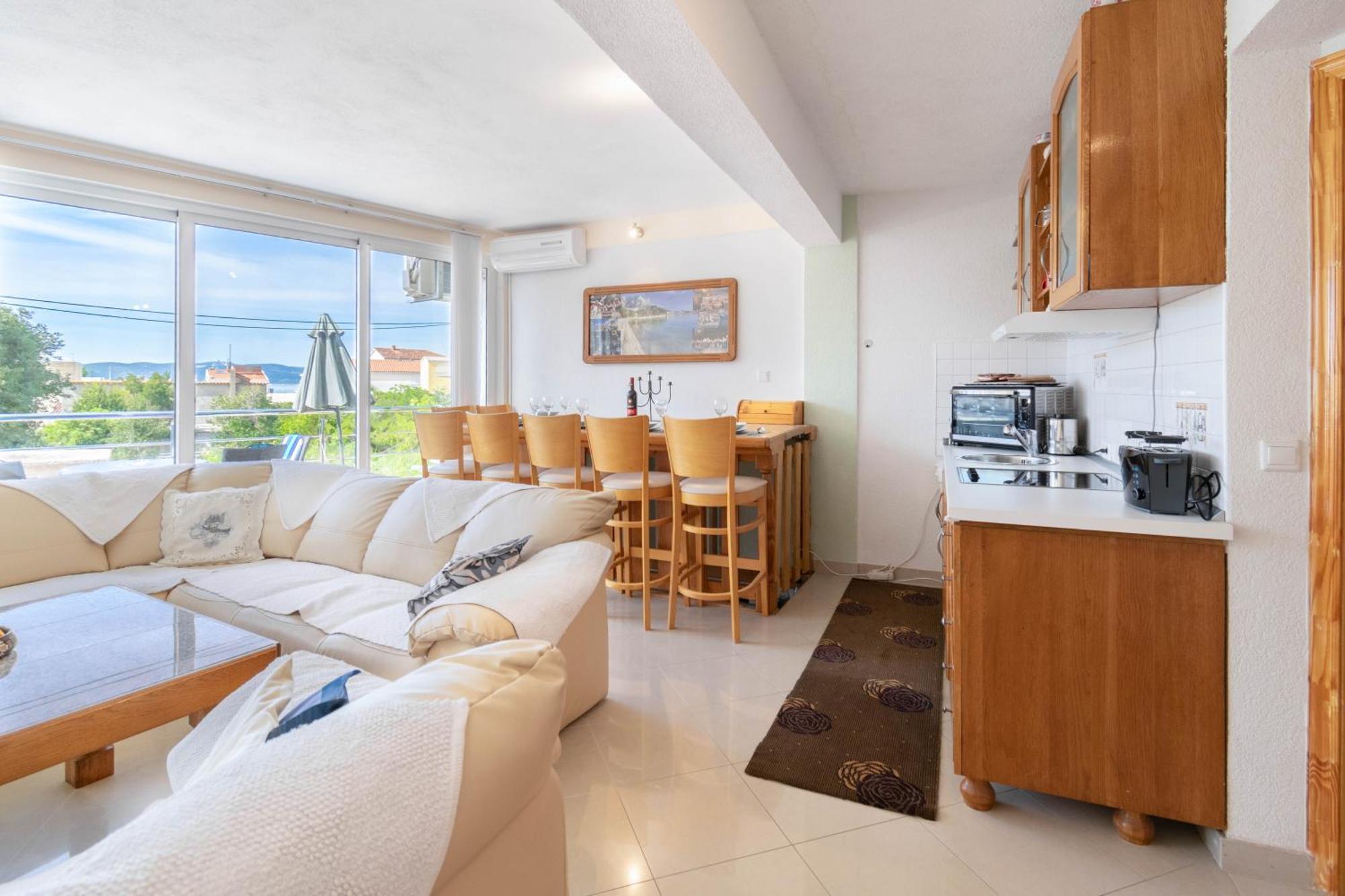Apartment Kristina Dujmovic Baška Voda Kamer foto