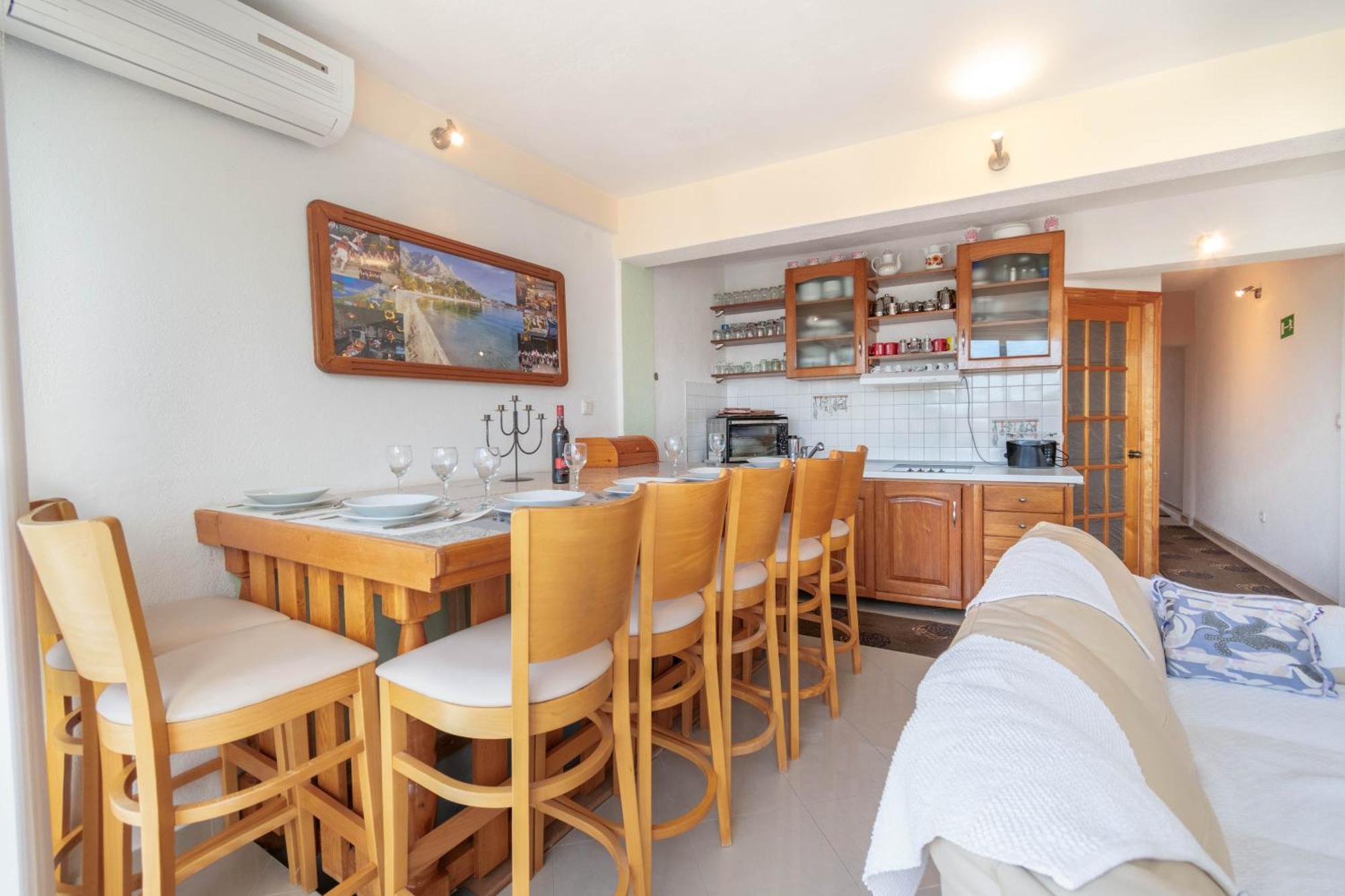 Apartment Kristina Dujmovic Baška Voda Kamer foto